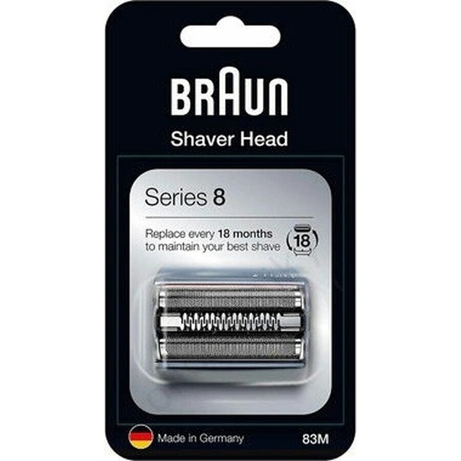 BRAUN Combipack 83M Silver - lames de rechange 1×1 pc, lames de rechange