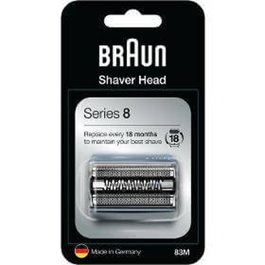 BRAUN Combipack 83M Silver - lames de rechange 1×1 pc, lames de rechange