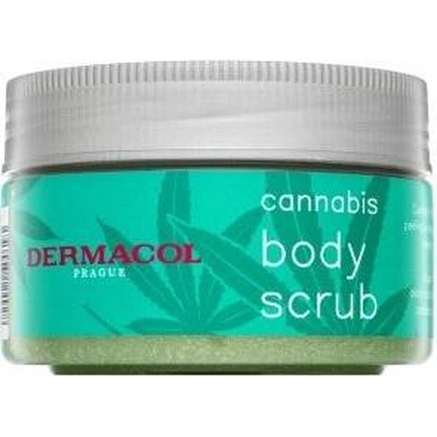 Dermacol Cannabis exfoliante corporal 1×200 g, exfoliante corporal