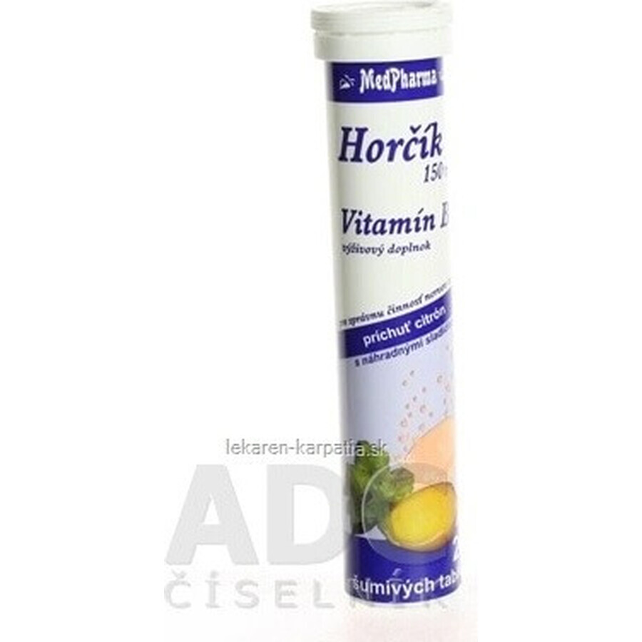 MedPharma HORCHIK 150MG+B6 1×20 tbl, complemento alimenticio