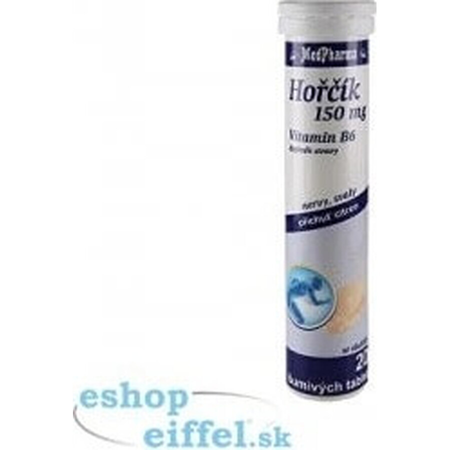 MedPharma HORCHIK 150MG+B6 1×20 tbl, complemento alimenticio