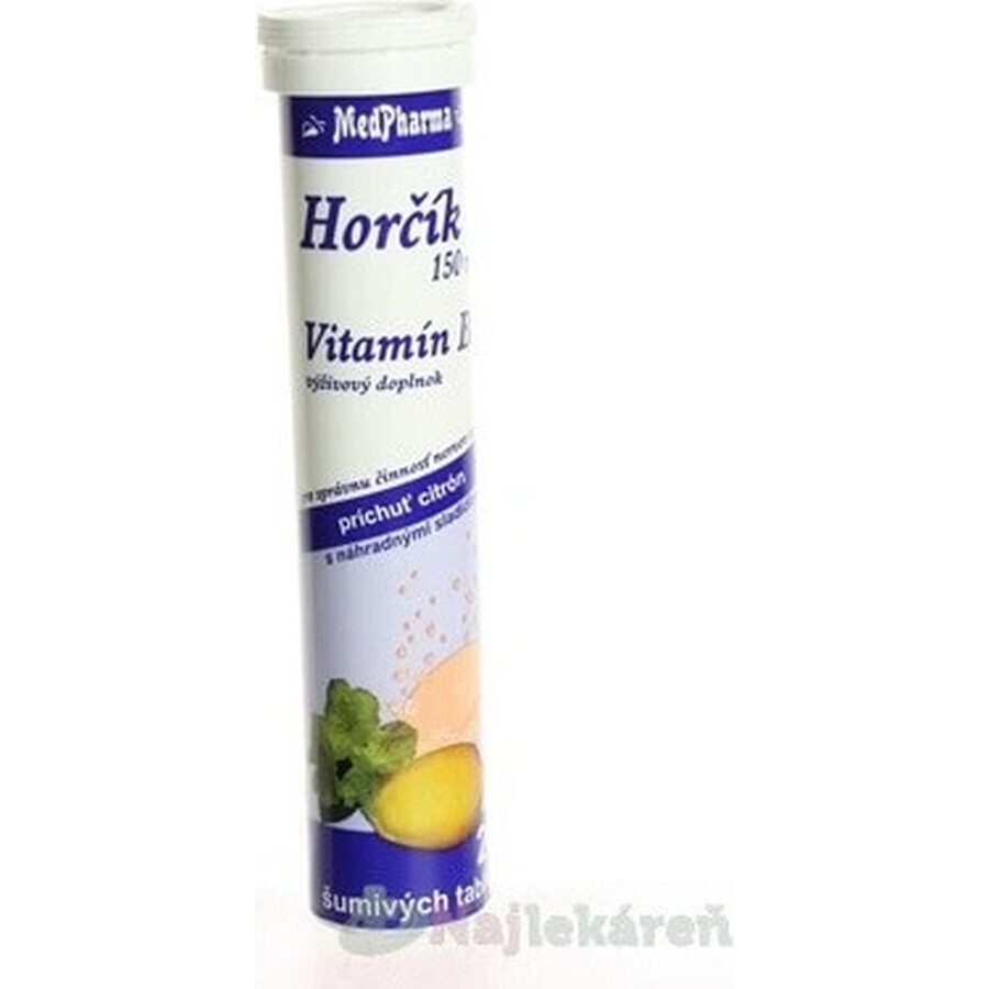 MedPharma HORCHIK 150MG+B6 1×20 tbl, complemento alimenticio