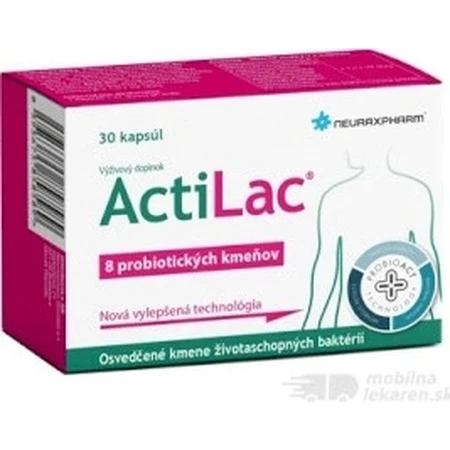 NEURAX ACTILAC 1×30 cps, probiotico