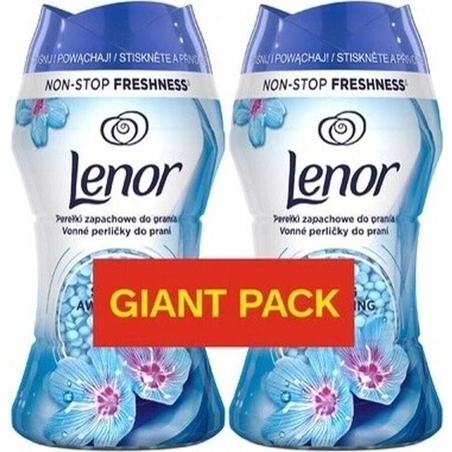 Lenor Beads 2 x 140 g Spring Awakening 1×140 g, perlas perfumadas para la colada