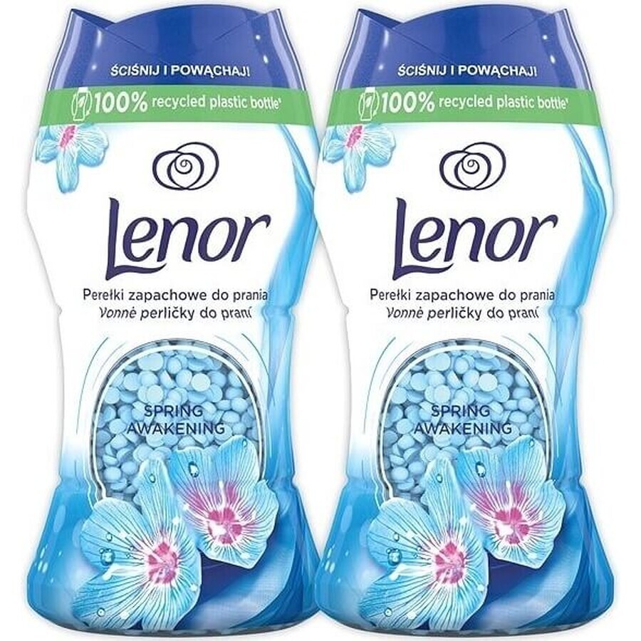 Lenor Beads 2 x 140 g Spring Awakening 1×140 g, perlas perfumadas para la colada