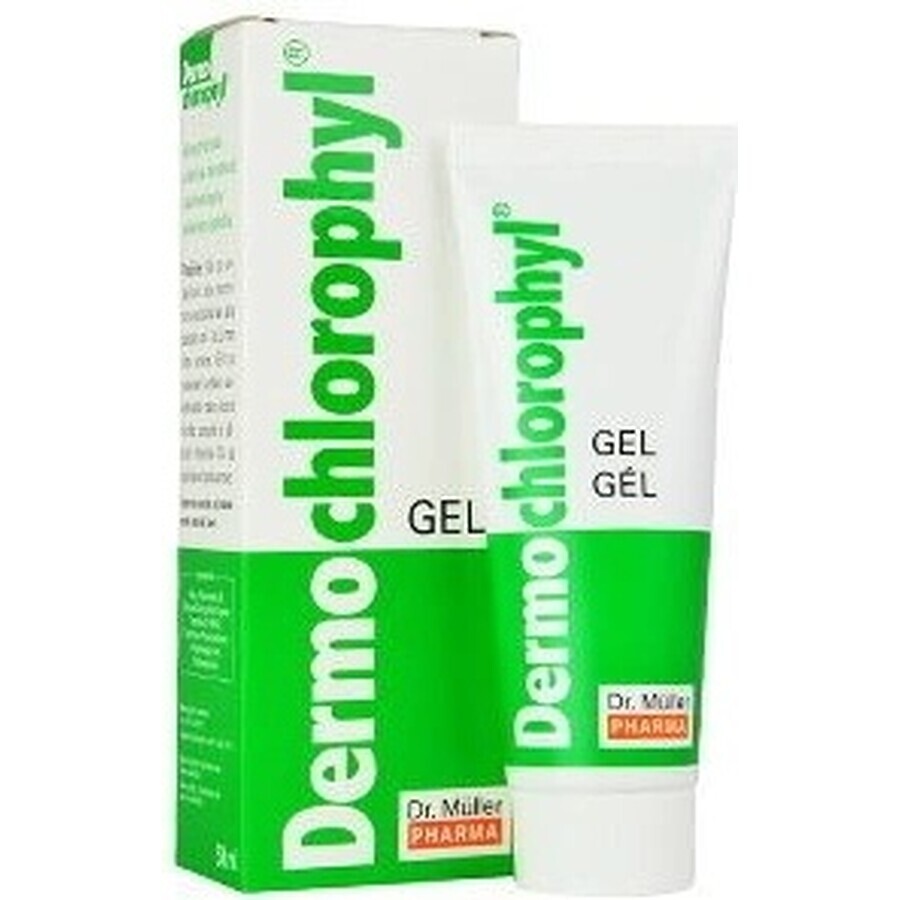 Dr. Müller DERMO CHLOROPHYL GEL 1×50 ml, gel pour la peau