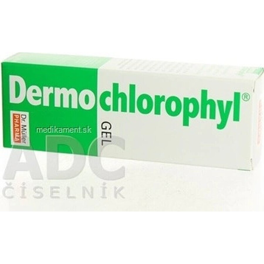 Dr. Müller DERMO CHLOROPHYL GEL 1×50 ml, gel pour la peau