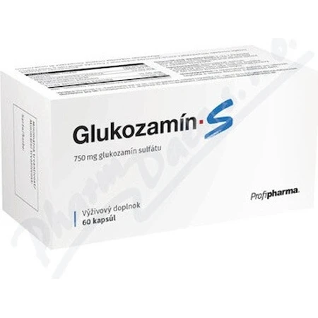 Profipharma Glucosamine S 1×60 cps, nutrition des articulations