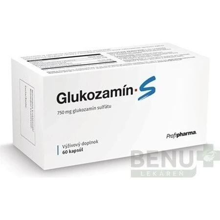 Profipharma Glucosamine S 1×60 cps, nutrition des articulations
