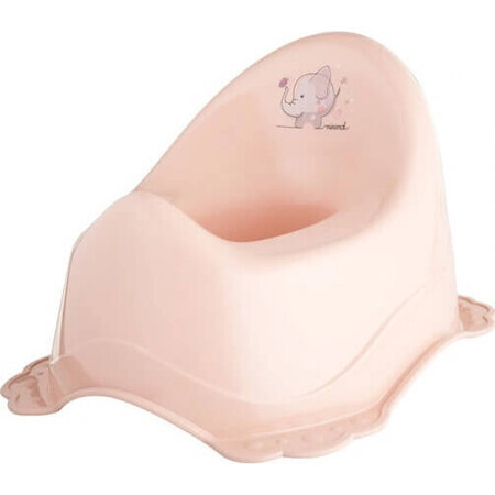 MALTEX Orinal antideslizante Elefant Minimal - rosa melocotón 1×1 ud, orinal