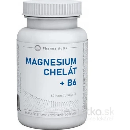 Pharma Activ MAGNESIUM CHELATE + B6 1×60 tbl, supliment alimentar