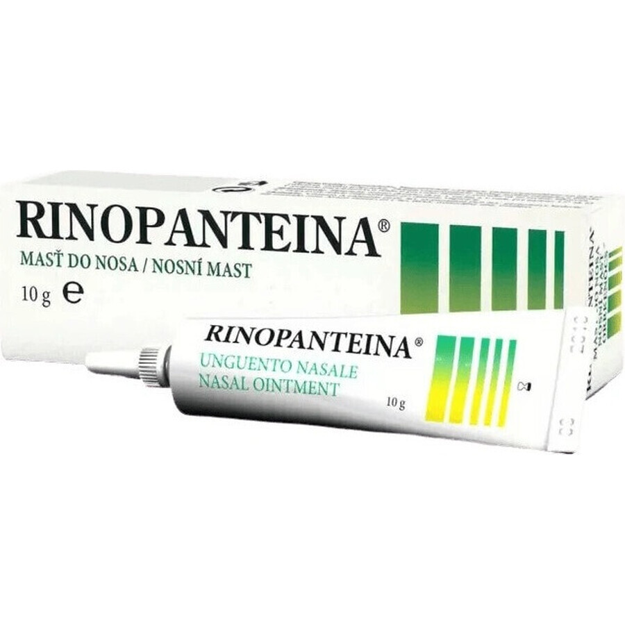 RINOPANTEIN Pomada nasal 1×10 g, pomada