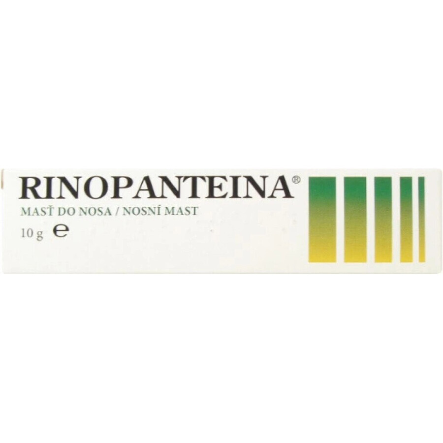 RINOPANTEIN Pomada nasal 1×10 g, pomada