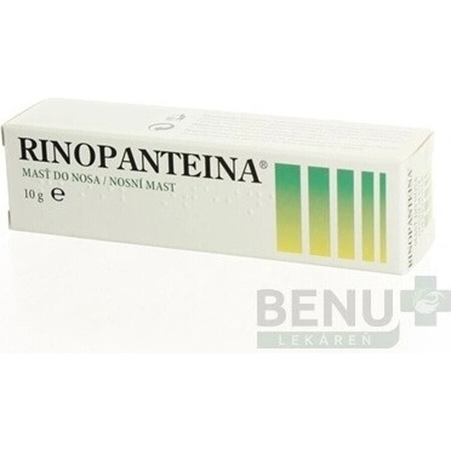 RINOPANTEIN Pomada nasal 1×10 g, pomada