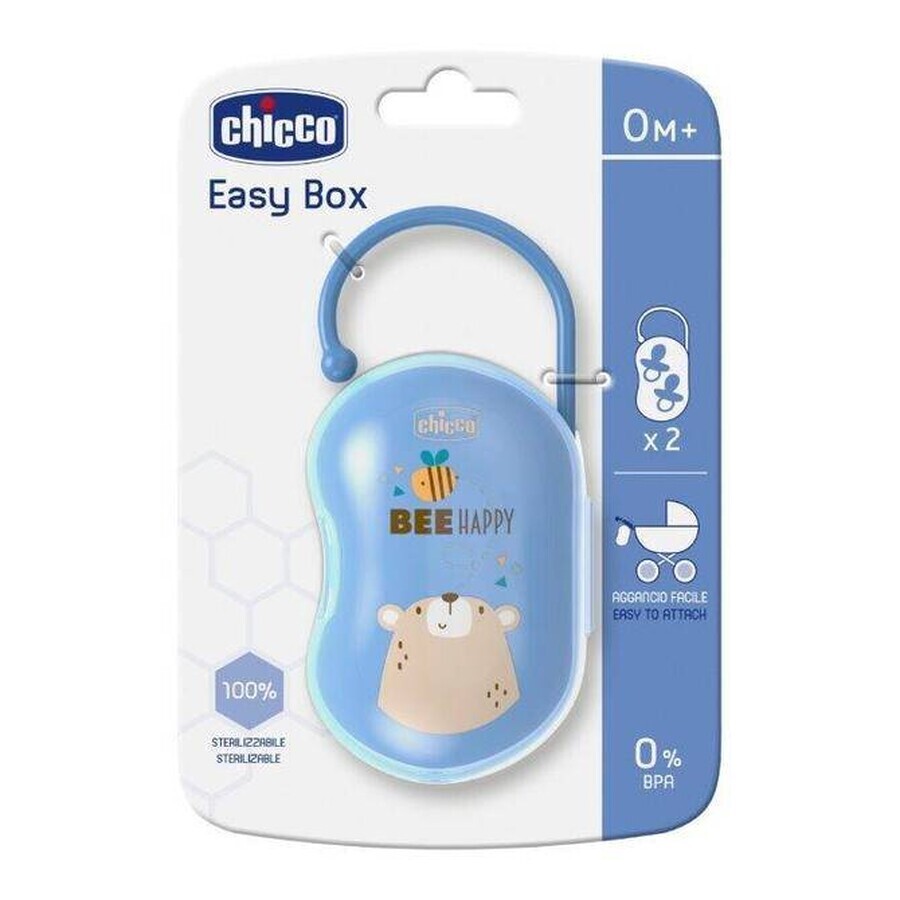 CHICCO Schnullerkoffer Easy Box Double - Junge 1×1 Stück