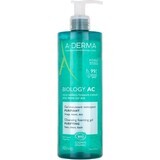 A-DERMA BIOLOGY AC Foaming Cleansing Gel for acne-prone skin 1×400 ml gel, cleansing gel for acne-prone skin