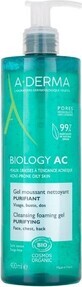 A-DERMA BIOLOGY AC Gel limpiador espumoso para pieles con tendencia acneica 1&#215;400 ml gel, gel limpiador para pieles con tendencia acneica