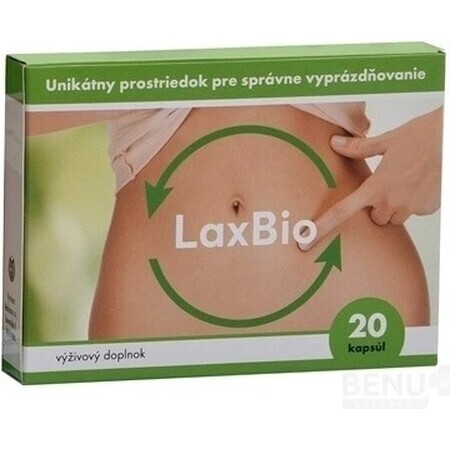 LaxBio 1x20 cps, suplemento nutricional