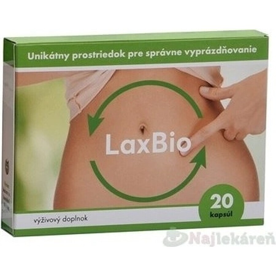 LaxBio 1x20 cps, suplemento nutricional