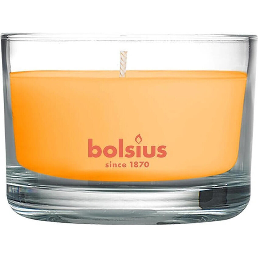 Bolsius Aromatic 2.0 Sticlă lumânare parfumată Mango 1×1 buc, dimensiune 80 x 50 mm