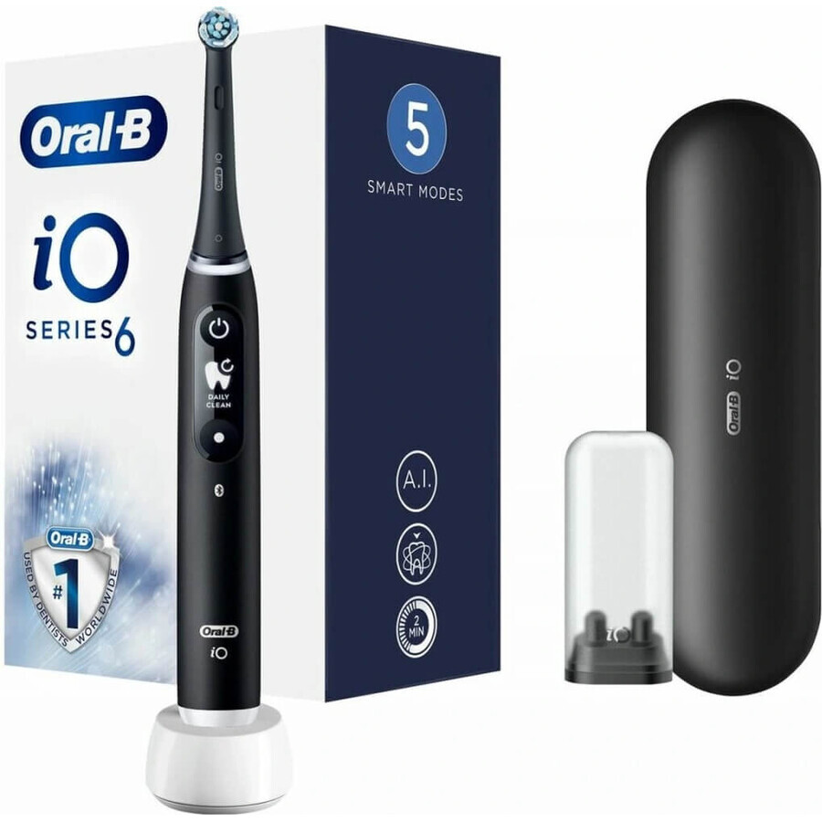 Cepillo de dientes Oral-B iO Series 6 Rosa 1×1, cepillo de dientes eléctrico