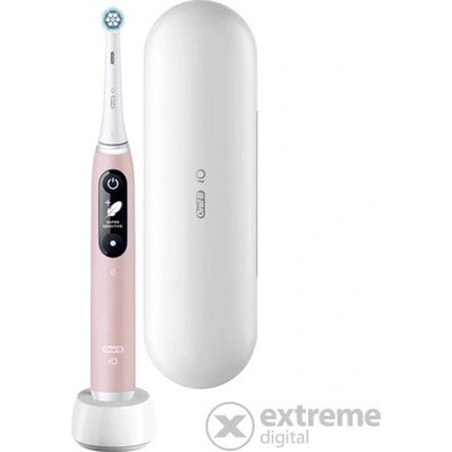 Cepillo de dientes Oral-B iO Series 6 Rosa 1×1, cepillo de dientes eléctrico