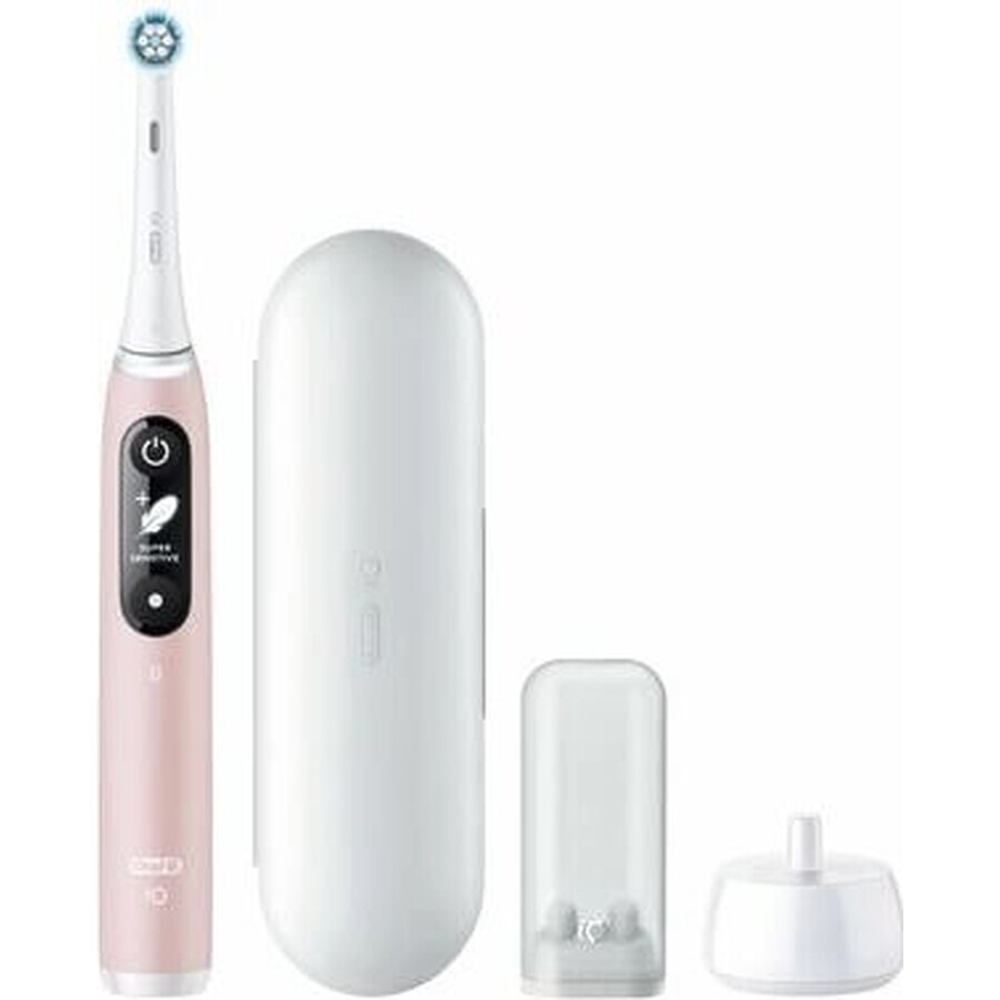 Cepillo de dientes Oral-B iO Series 6 Rosa 1×1, cepillo de dientes eléctrico