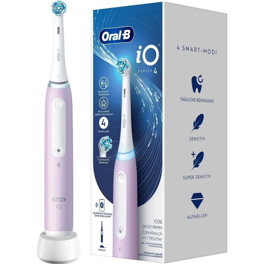 Cepillo de dientes Oral-B iO Series 6 Rosa 1×1, cepillo de dientes eléctrico