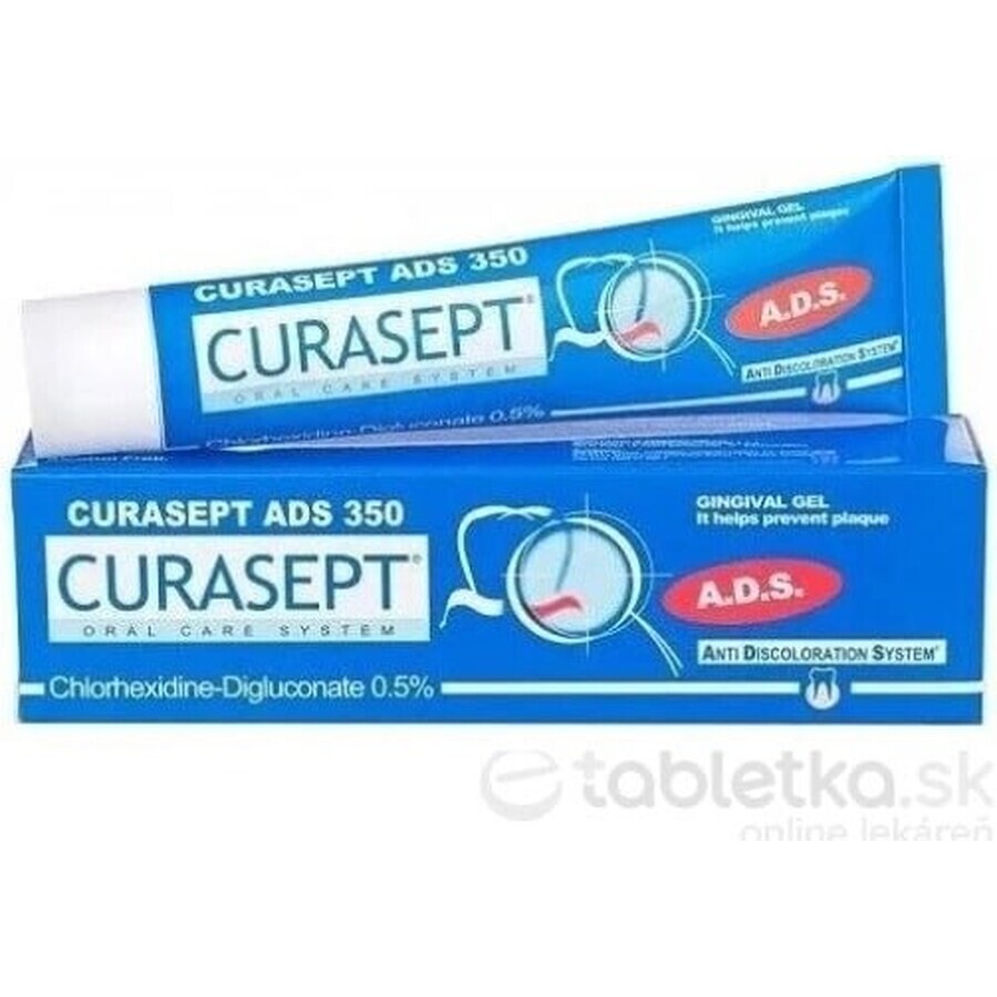 CURASEPT ADS 350 0,50% 1×30 ml, gel periodontal