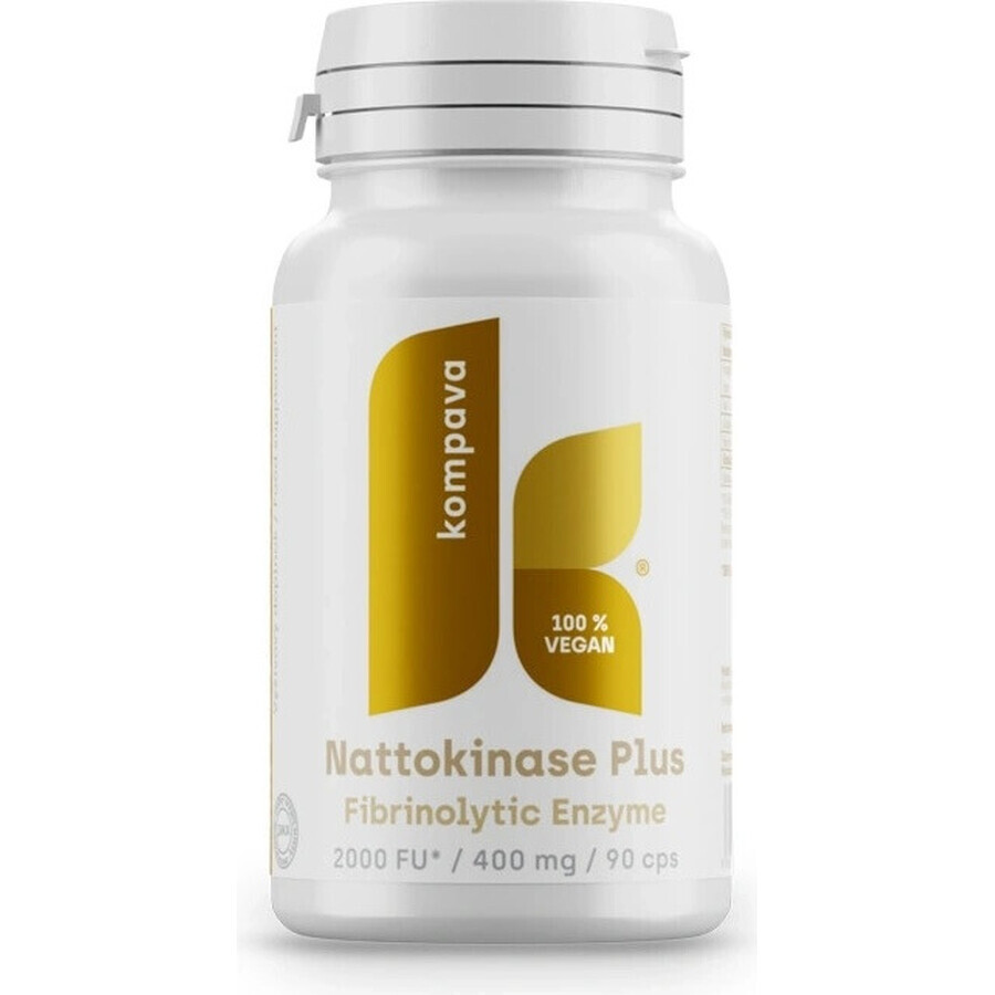 kompava Nattokinase plus 1×90 cps, food supplement