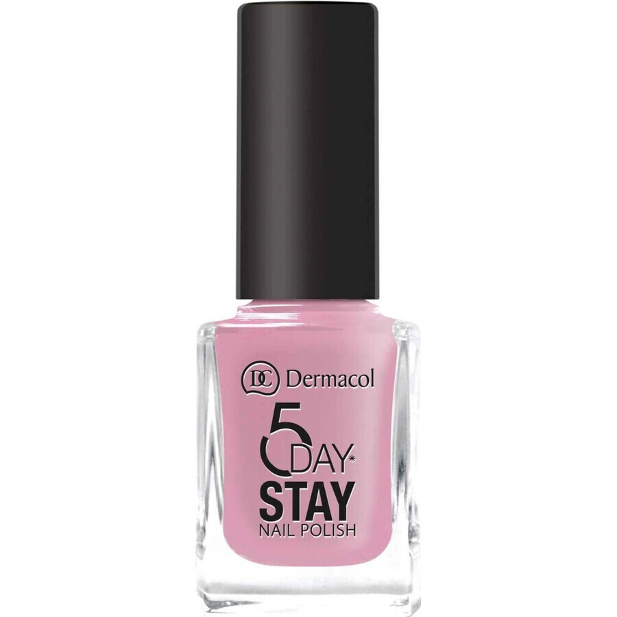 Dermacol Laca Uñas Larga Duración 5 Días de Permanencia Nº 10 Batido 1×11 ml, esmalte de uñas