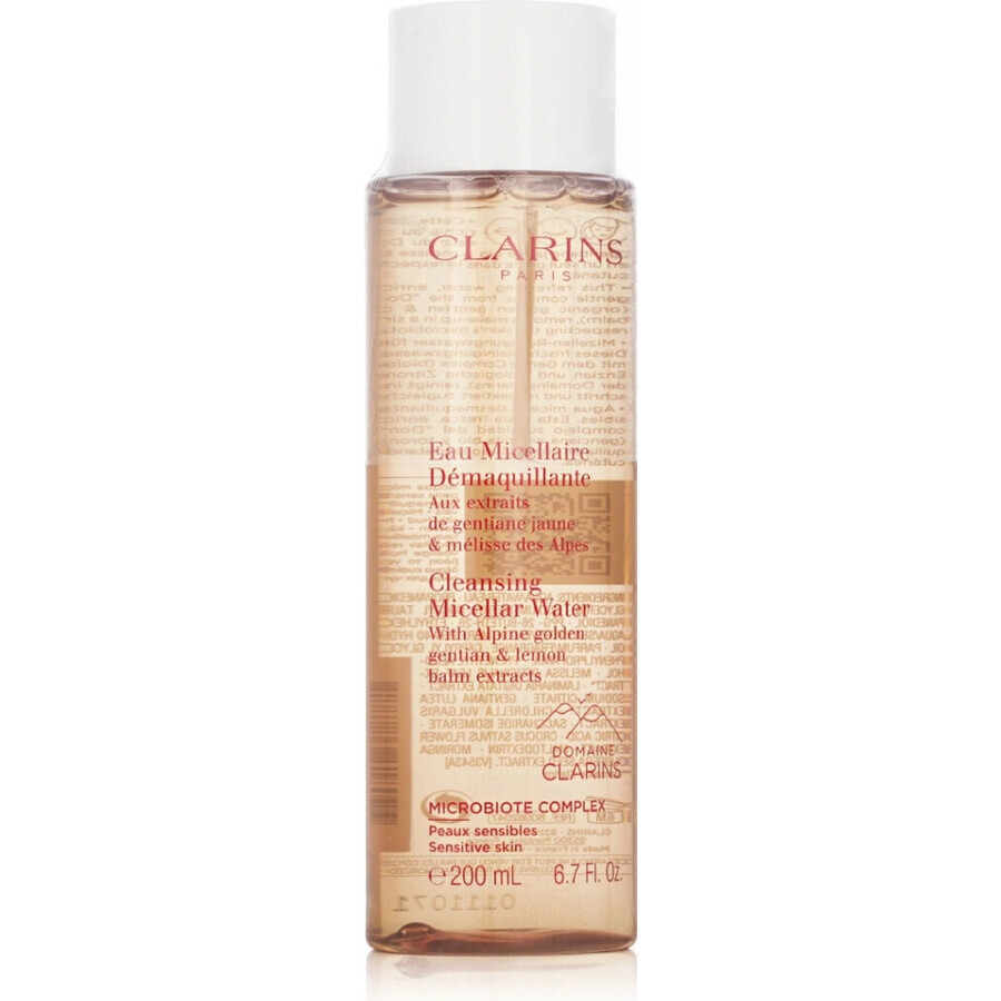 Clarins Agua Micelar Piel Sensible 1×200 ml, agua micelar