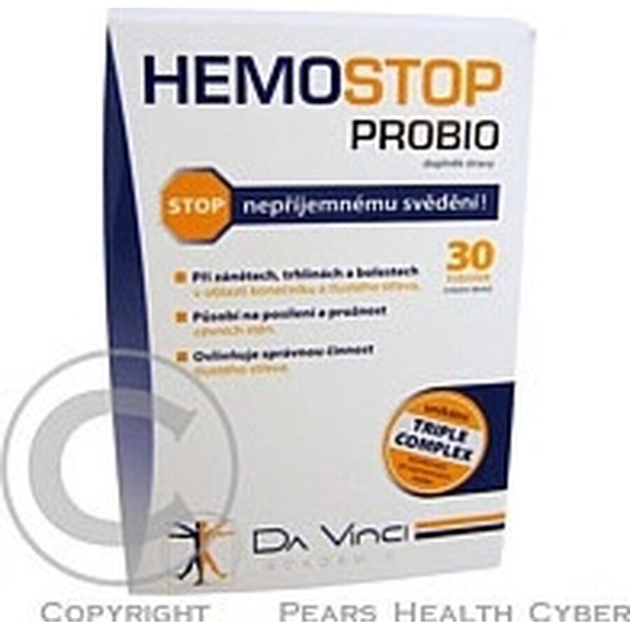 HEMOSTOP SYNBIO - DA VINCI 1×45 cps, complemento alimenticio