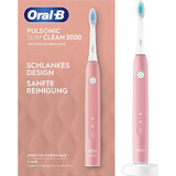 Brosse à dents électrique Oral B Pulsonic Slim clean 2 000 pink 1×1 pc, brosse à dents électrique