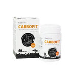 CARBOFIT Charcoal 1×60 cps, charbon actif