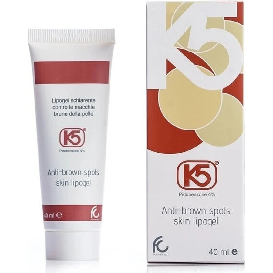 K5 Lipogel 1×40 ml, preparat pentru depigmentarea petelor maronii