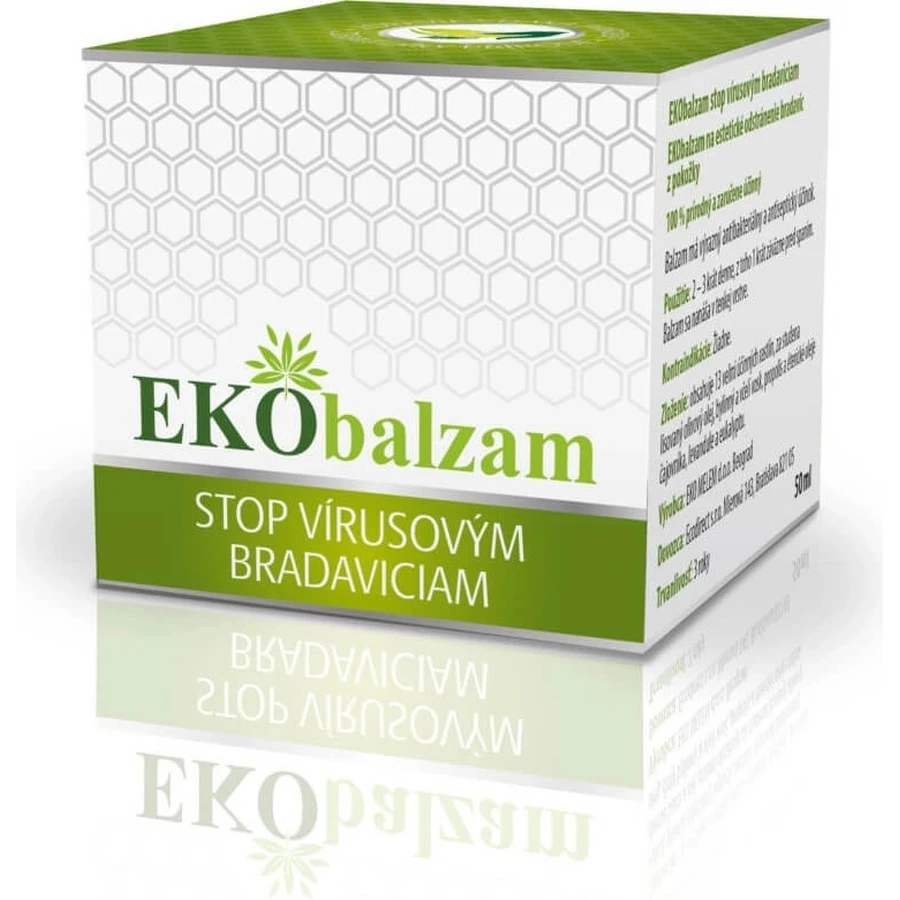 EKObalm STOP VIRUS BARBES 1×50 ml, baume