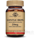 Solgar Gentle Iron 20 mg IJzer (ijzerbisglycinaat) Zacht voor de Maag 90 capsules 1×90 cps, voedingssupplement