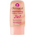 DERMACOL Crema colorante 2en1 tono: NATURAL 1×30 ml, crema colorante 2en1