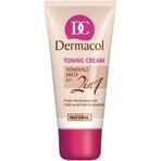 DERMACOL Crema colorante 2en1 tono: NATURAL 1×30 ml, crema colorante 2en1