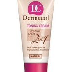 DERMACOL Crema colorante 2en1 tono: NATURAL 1×30 ml, crema colorante 2en1