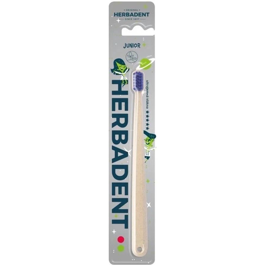 Tandenborstel HERBADENT Original JUNIOR 1×1 stuk, tandenborstel