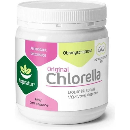 topnatur CHLORELLA Original 1×750 tbl (greutatea conținutului 150 g)
