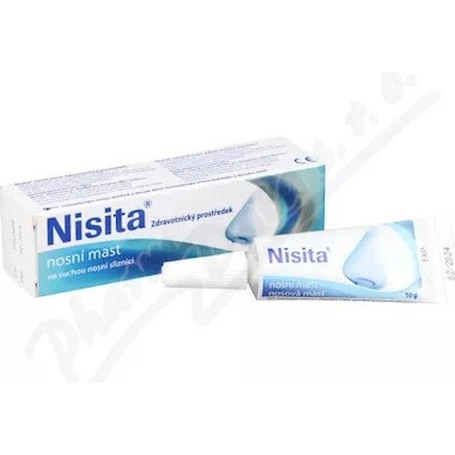 Nisita pomada nasal 1×10 g, pomada nasal