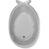 SKIP HOP Bañera con cojín ergonómico Moby trifásico Moby 1×1 piezas, gris