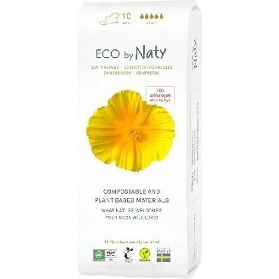 Eco by Naty Night Tampons for Women 1×10 pcs, tampons for women