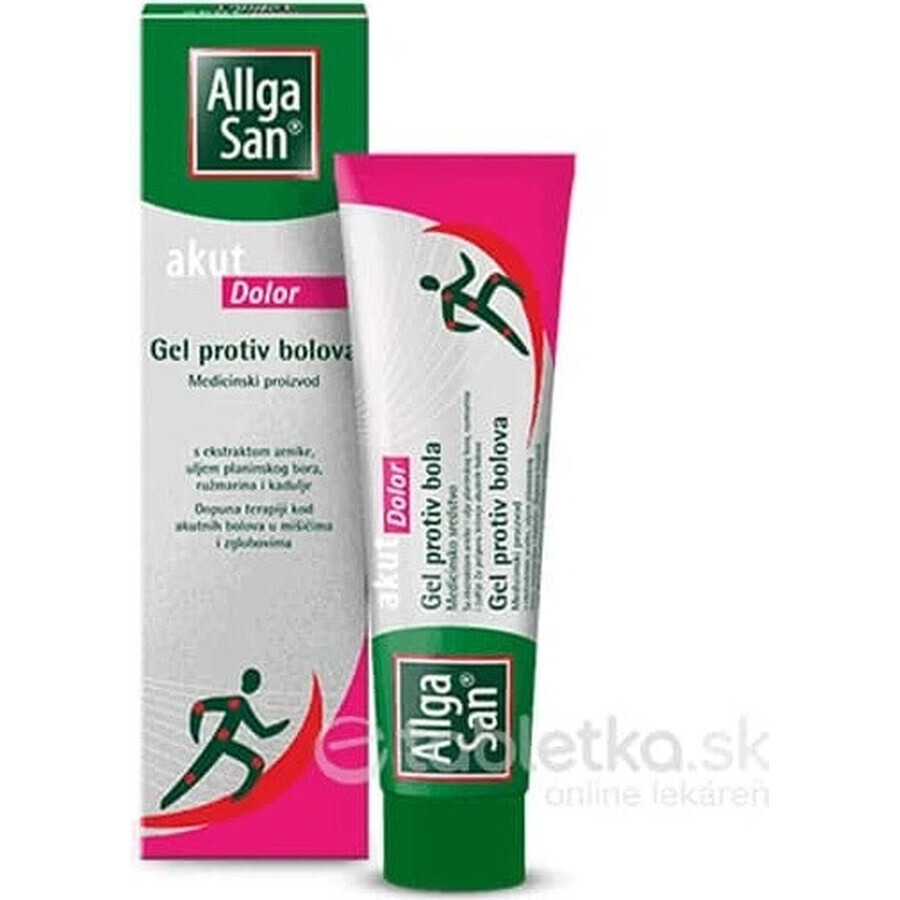 ALLGA SAN akut akut Gel Analgésico 1×100 ml, gel analgésico