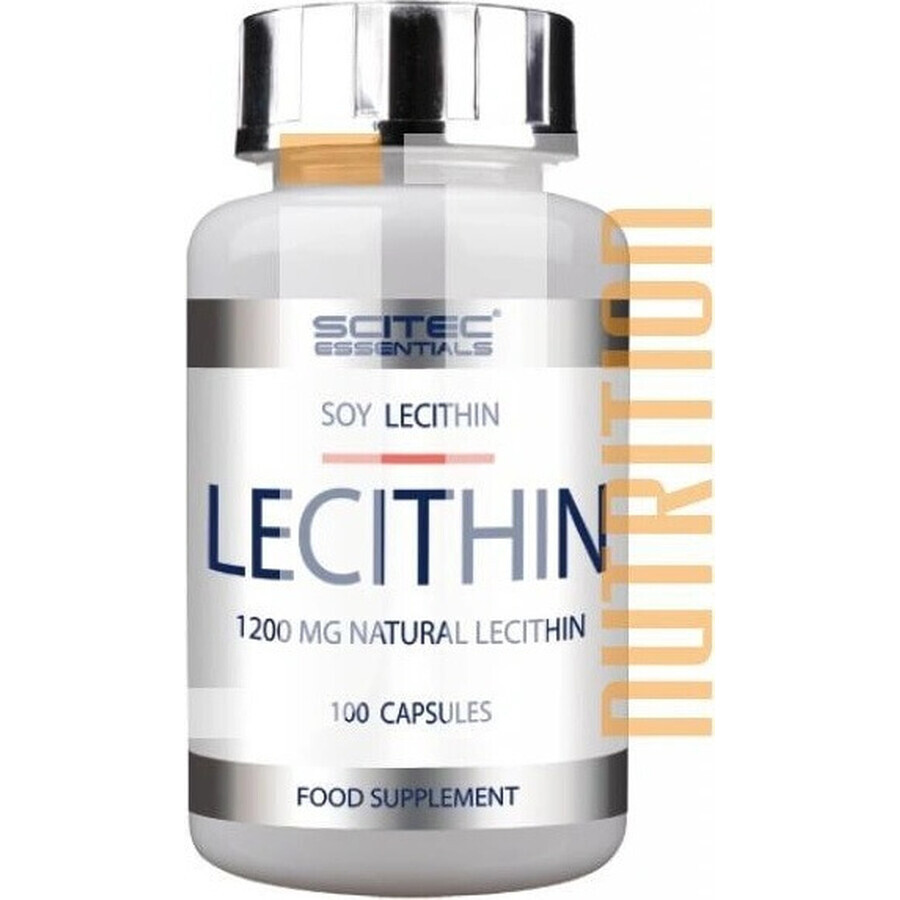 Scitec Nutrition Lecitina 1×100 cps, complemento alimenticio