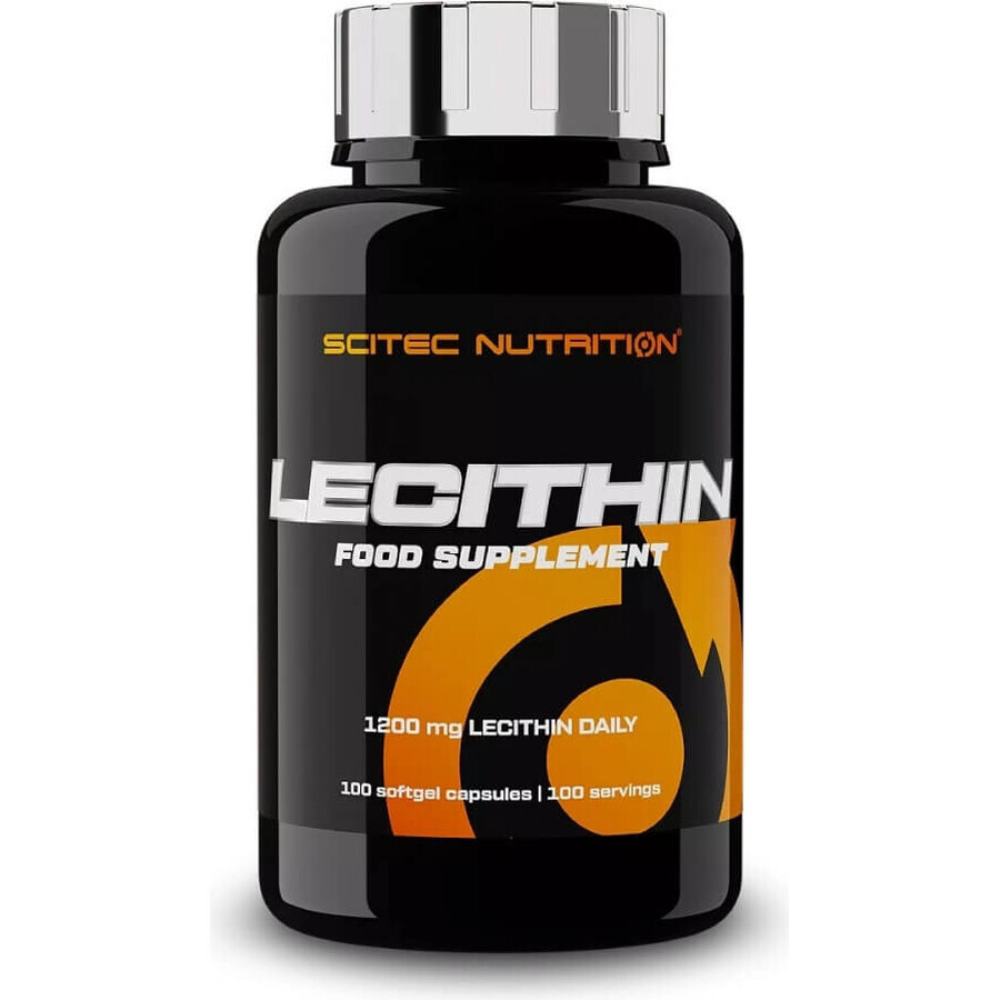 Scitec Nutrition Lecitina 1×100 cps, complemento alimenticio