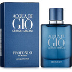 Armani Acqua Digio Profondo Edp 125ml 1×125 ml 1×125 ml, Eau de Parfum